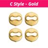 4PCS Car Door Lock Cover Logo Protection Stickers For KIA K3 K5 KX3 KX5 KX7 Sportage R Forte Carens Stinger Sorento Accessories YO7