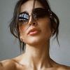 Y2k Trendy Rhinestone Square Sunglasses For Women 2023 New Arrival Frameless Design