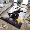 Knights Templar Symbol Office Rug Chair Mat, Game Carpet, Suitable for Front Door, Bedroom, Living Room, Desk, Holiday Gift
