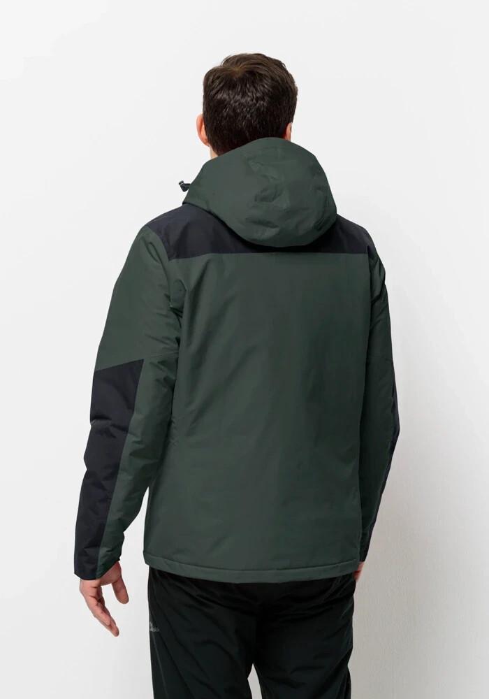 Jacke Jack Wolfskin Jasper Ins Jkt M Jacke Herren schwarz oliv