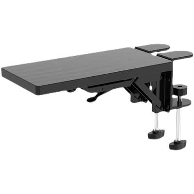 Podložka pod ruku k psacímu stolu Černá Ergonomický design Pevná Odolná Připevnitelná Podložka pod ruku k počítači pro Stolní počítač