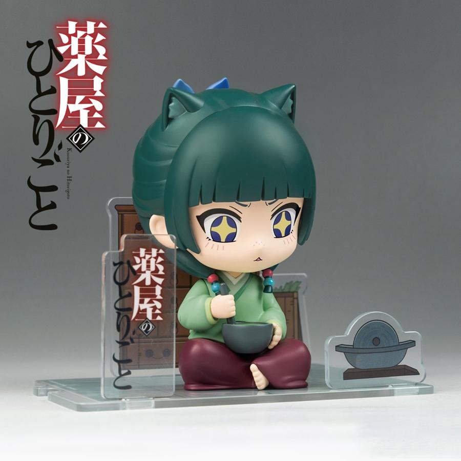 11cm Kusuriya no Hitorigoto Anime Figure Q Version Maomao Action Figure Kawaii Sitting Jinshi Figurine PVC Collection Model Toys
