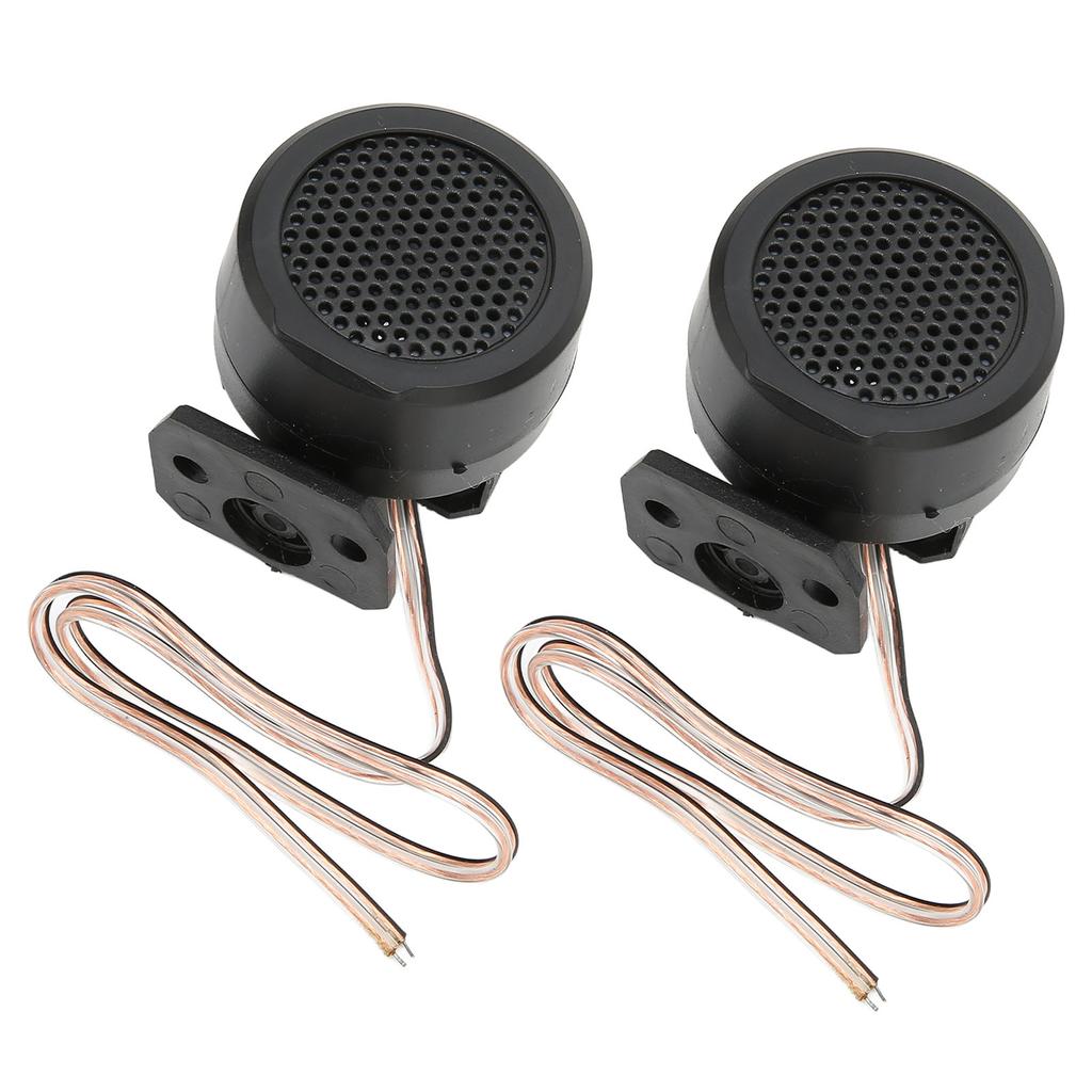 2pcs Car Dome Tweeter 500W 4 Ohm Built in Capacitor Great Sound Quality Car Loudspeaker