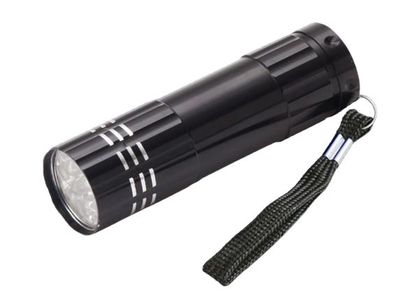 Gentelo 2-in-1 Combination Pliers + Flashlight Gift Set in Black