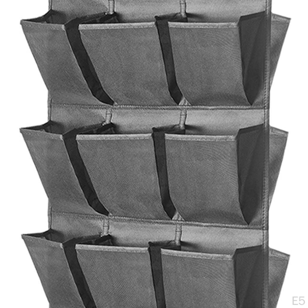 30 Large Pockets Dual Sided Hanging Shelves Organiser