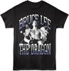 Bruce Lee T Shirt for Men & Women The Dragon Black Graphic Crew Neck, Short Sleeve Tee - Vintage Style Tshirts