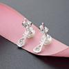 Lindon 925 Sterling Silver Synthetic Pearl Earrings Drop Earrings For Women Wedding Party Gifts