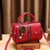 New Handbag, Fashionable Shoulder Bag, European and American Trend PU Leather Pillow Bag, Crossbody Bag