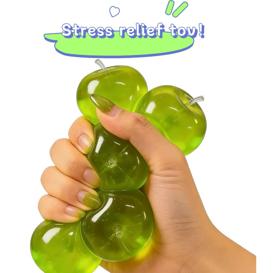 Blue/Green Maltose Squishy Toys Anti Stress Fidgets Soft Simulated Transparent Blue Maltose Slow-Rebound Decompression Toy