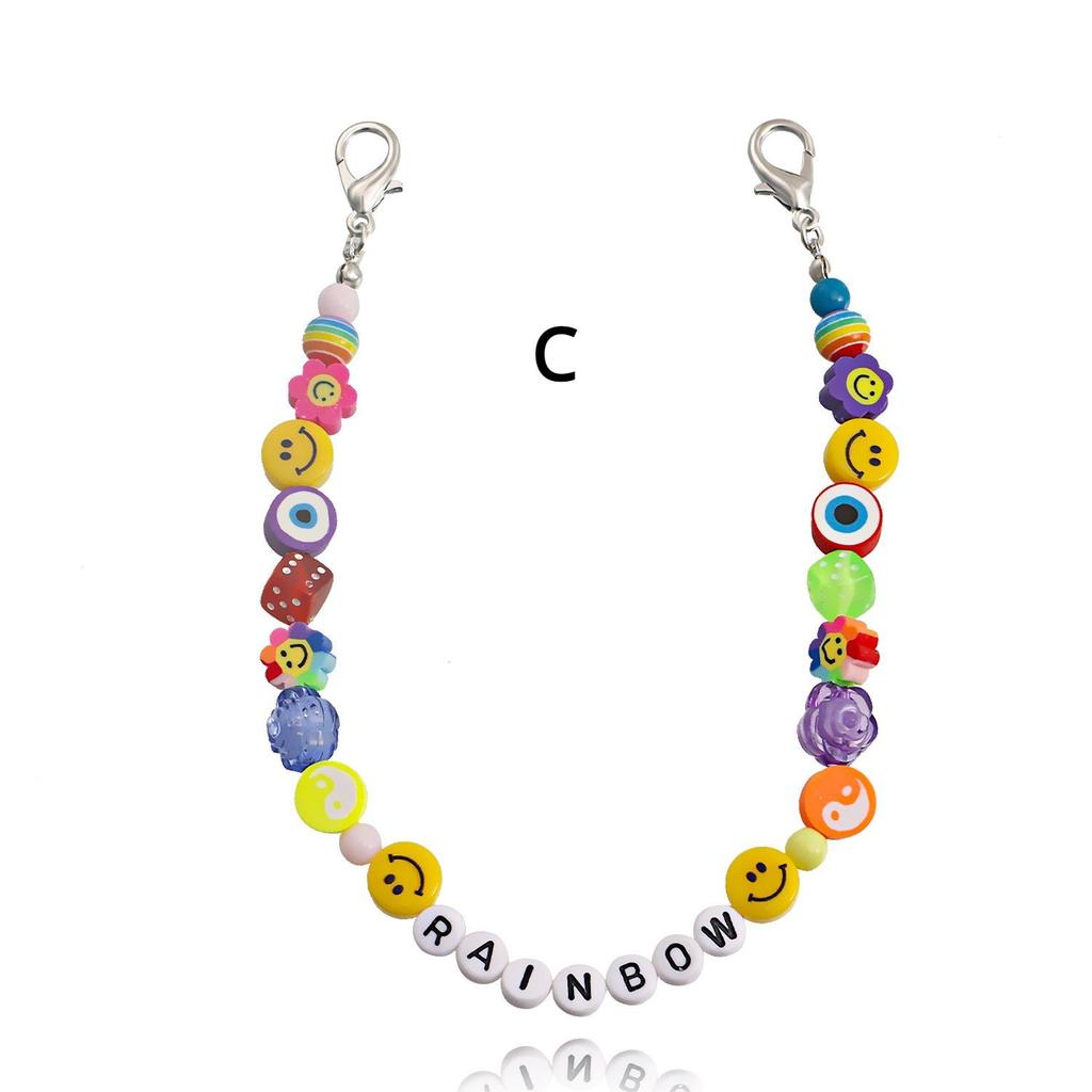 Cute Simulated Pearl Anklets for Women Bear Acrylic Bead Shoe Chain Foot Ankle Bracelet Summer Beach Accessories