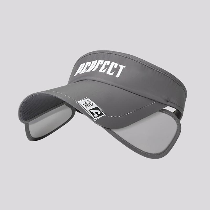 

Летняя уличная пустая шляпа расширенный выдвижной козырек козырек женский чёрный