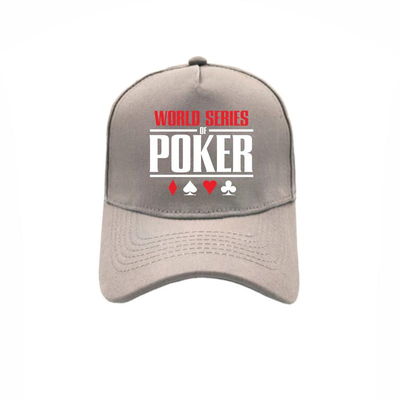 World Series of Poker Baseball Caps Cool Adjustable Outdoor Unisex Hats Women Unisex Snapback Caps MZ-344