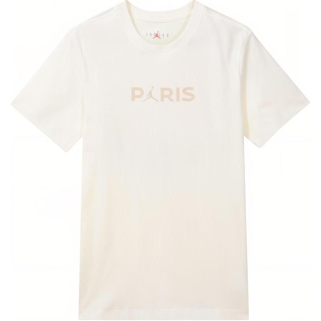 

New Jordan T-Shirt Men s Sail White FN5333-133 M