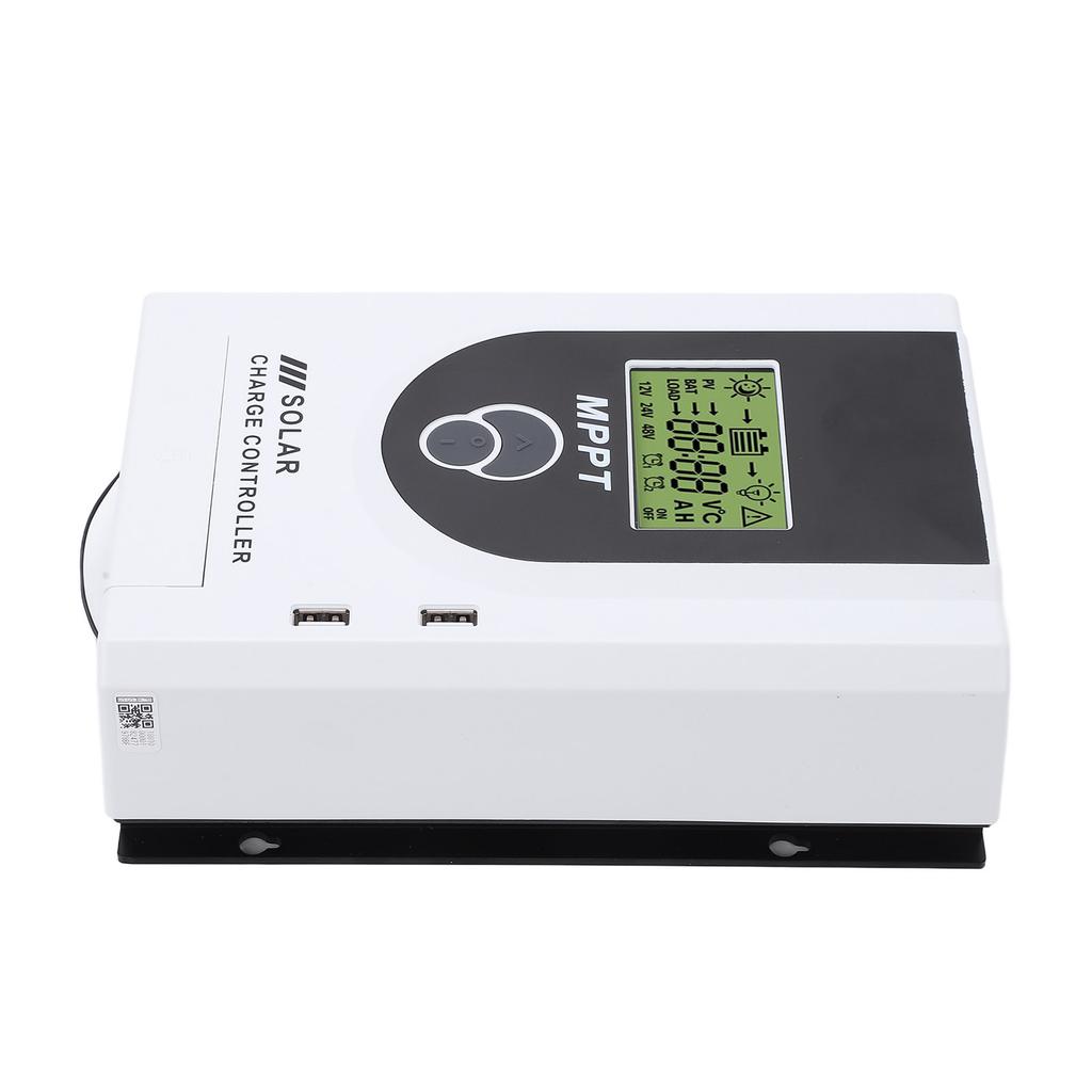 12V 24V MPPT Solar Charger Controller 30A Adjustable Parameter with LCD Display Dual USB Port Solar
