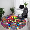 1PC Mario Bros Office Round Area Rug, Indoor Mat Suitable For Office, Under Office Chairs Bedroom Living Room Home Decor DT1212048