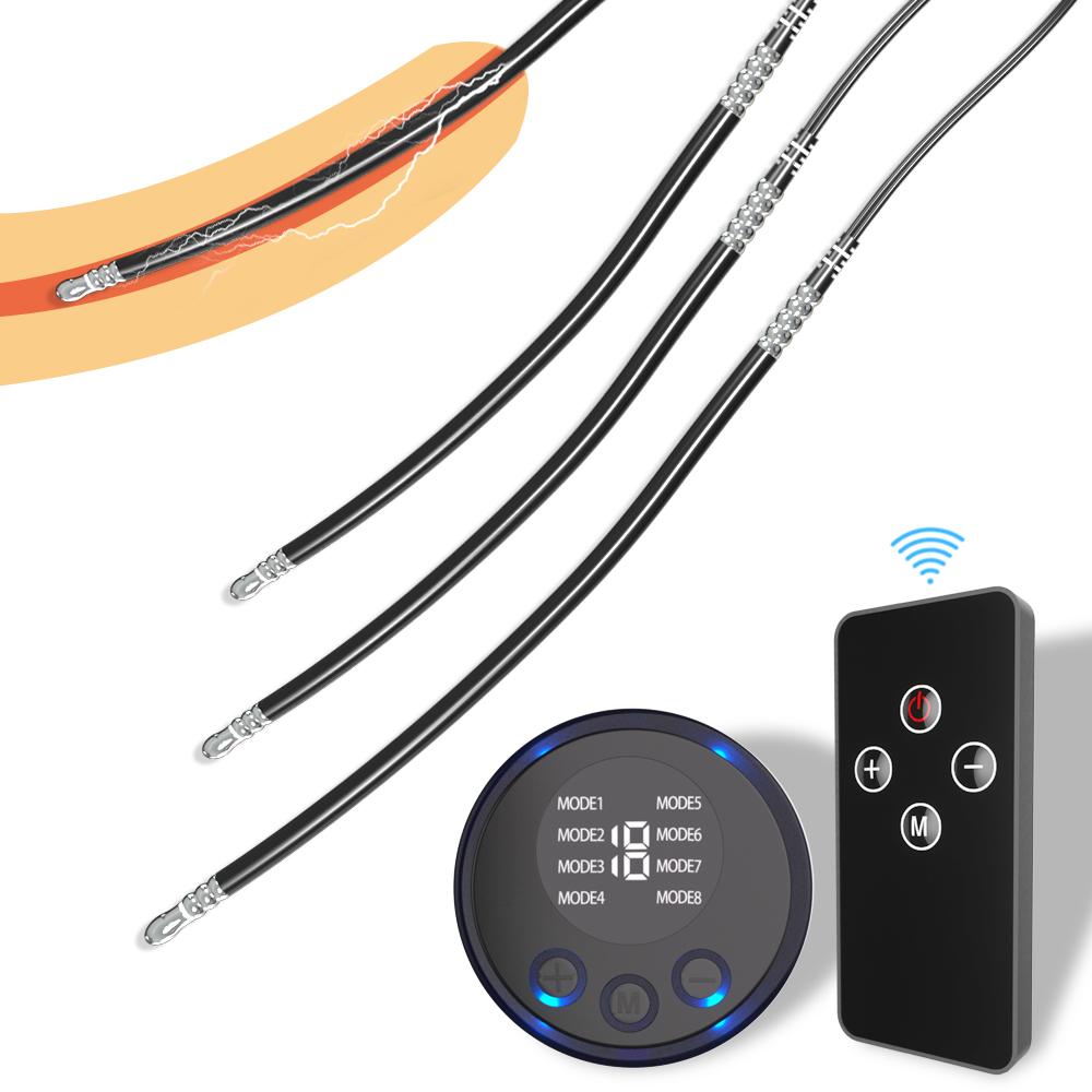 Electric Man Shock Catheter Urethral Vibrator Penis Plug Short Horse Eye Stick Sounding Urethral Rod Sexy Toy Medical Dick Adult