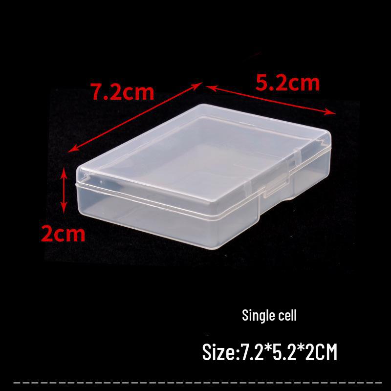 Transparent PP Plastic Fishing Tackle Storage Box