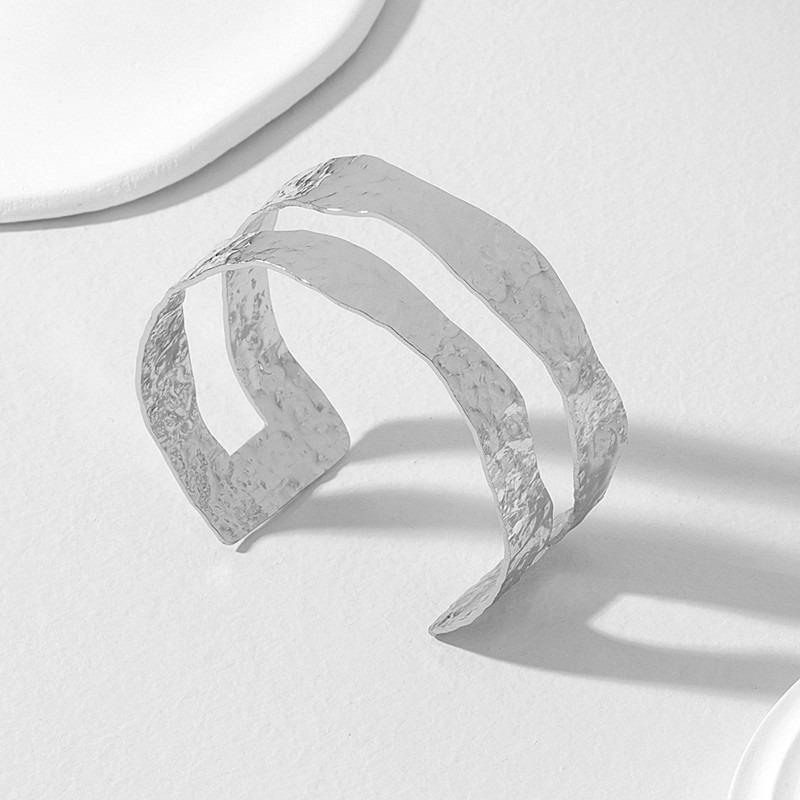 Gold Wide Bracelets For Women Statement Hammered Gold Cuff Bangle Bracelet Boho Chunky Stackable Bracelets Dainty Adjustable