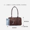 2025 new shoulder bag fashionable simple pillow bag high sense retro tote bag portable commuter versatile women's bag