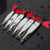 3pcs Bright Silver Wedges Bevel Cut Spoon Lure for Bass Pike Catfish Crank Bait Saltwater Fishing Metal Hard Lure 7g-28g