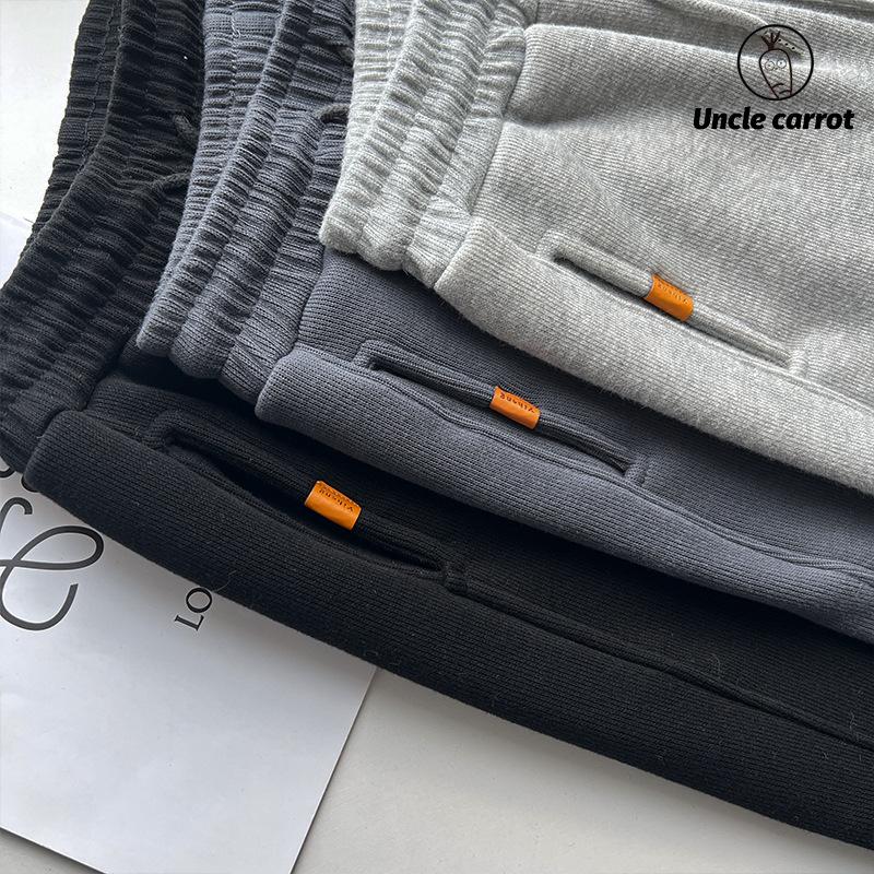 Жіночі зимові повсякденні спортивні штани Harun флісові потовщені вільні штани для схуднення сірі спортивні штани