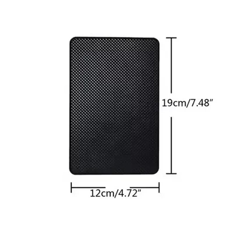 Car Non-Slip Mat Anti-Slip Slide-Proof Cell Mobile Phone Key Storage Holder Dashboard Sticky Magic Pad Car Interior Accessories