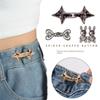 Replacement Jeans Buttons Four-pointed Star Heart Shape Pants Pins Portable Waist Buckle