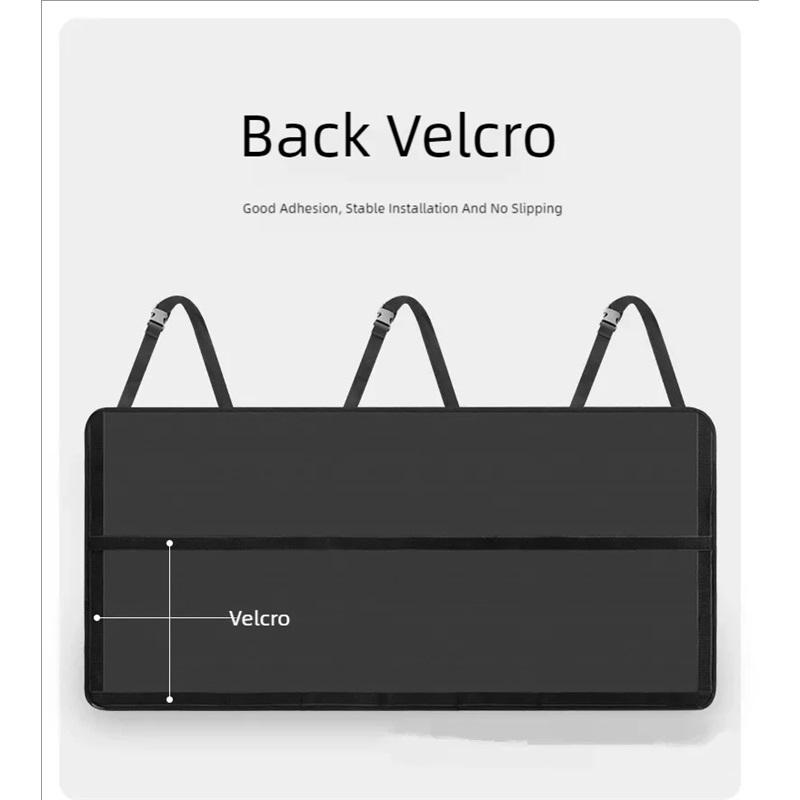 Car Trunk Storage Bag SUV Car Seat Back Hanging Bag Multi Functional Storage Mesh Bag Car Interior Storage Items