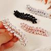 Udsøgt Hvedeform Zirconia Hårklemme Skinnende Strass Gave Sideklemme Strass Hårspænder Fest Banket
