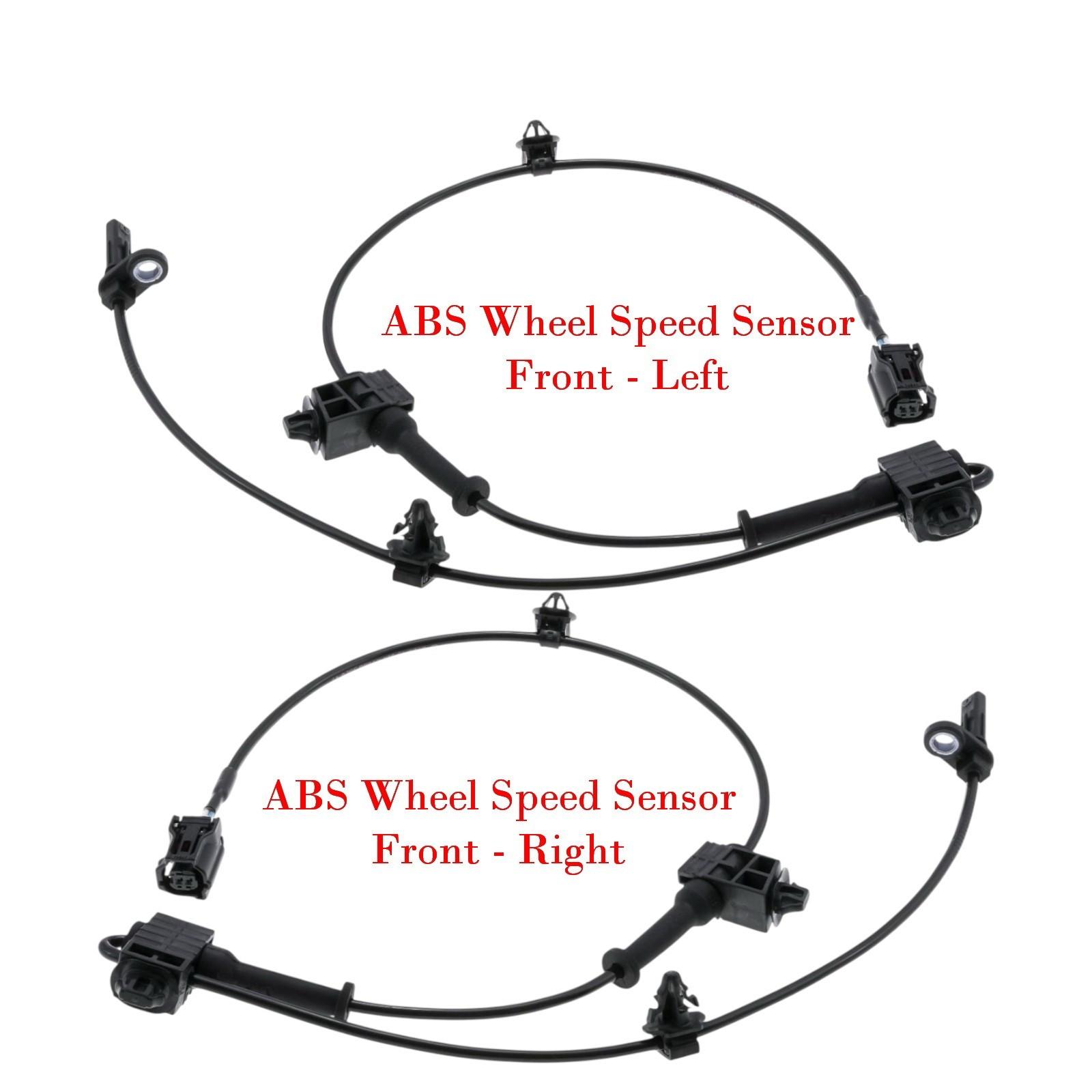 2 xABS Wheel Speed Sensor Front Left / Right  Fits Mazda 3 2014-2018