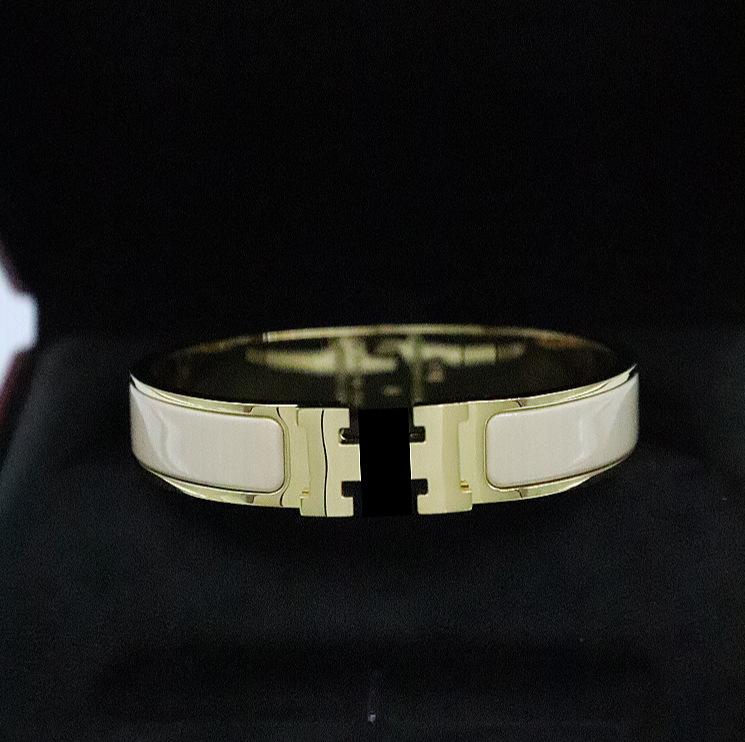 

Браслеты H Enamel для мужчин и женщин Steel 17 #