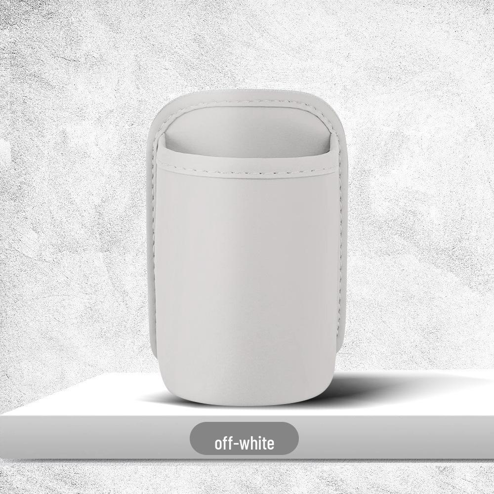 Car Door Side Storage Bag & Cup Holder with Trash Can and Phone Holder