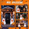 Porch Geese Halloween Outfit Lawn Geese Statue Ghost Clothing Yard Statue Clothing For Courtyard Garden Fall Season Homeowners