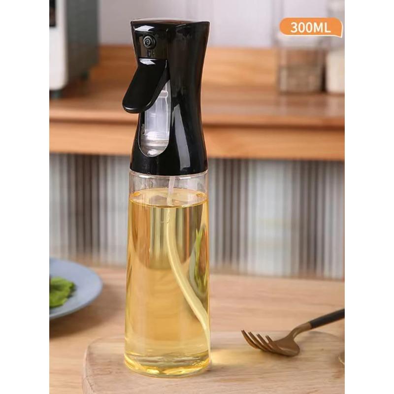 

1 шт. 300 мл бутылка-спрей для оливкового масла, кухонный контейнер-диспенсер для соевого соуса, уксуса, приправ для кемпинга, барбекю, жарки, приготовления пищи, салата