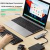 BYL-2526 USB-C 5 Port Hub 5 In 1 USB 3.0 To HDMI Video Adapter Cable for Laptop/TV/DVD Player/Projector