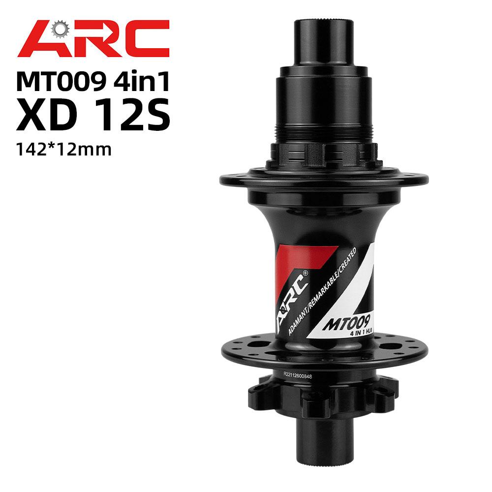 ARC MT009 Front Rear Bicycle Hubs 32 Holes MTB Mountain Bike NBK Sealed Bearing Hub 6 Pawls 114 Clicks Noise HG XD MS 8-12-Speed