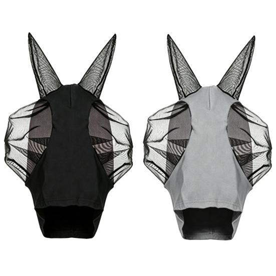 Horse Fly Mask, with Wide Eye Opening Space, Soft Lightweight Breathable Mesh Mask, for Insect And UV Protection