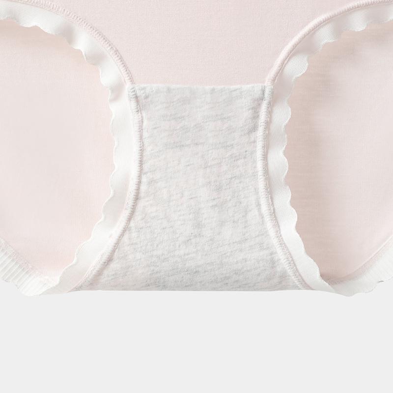 Fentengkoan Super Soft Lanjing Modal 4-Pack 7A Antibacterial 100% Cotton Crotch Women's Underwear Women's No Hip Pinch