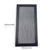 Universal PC Chassis Magnetic Dust Filter 12x24cm PVC Meshes Panel For Hardware Protections And Airflows Optimization