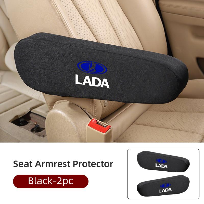 AGRWZB1 Car Seat Armrest Protector Elbow Support Pad Arm Rest Cover Interior For Lada Priora Sedan Sport Kalina Granta Vesta Niva Largus