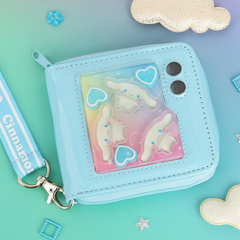 [Sanrio] Sanimolol Кошелек-ожерелье для раскладушки S Небесно-голубой Single product
