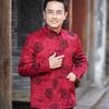 New Casual Ethnic Clothing, Fashionable Large-button Tang Clothing, Elderly Retro Fulu Tang Clothing
