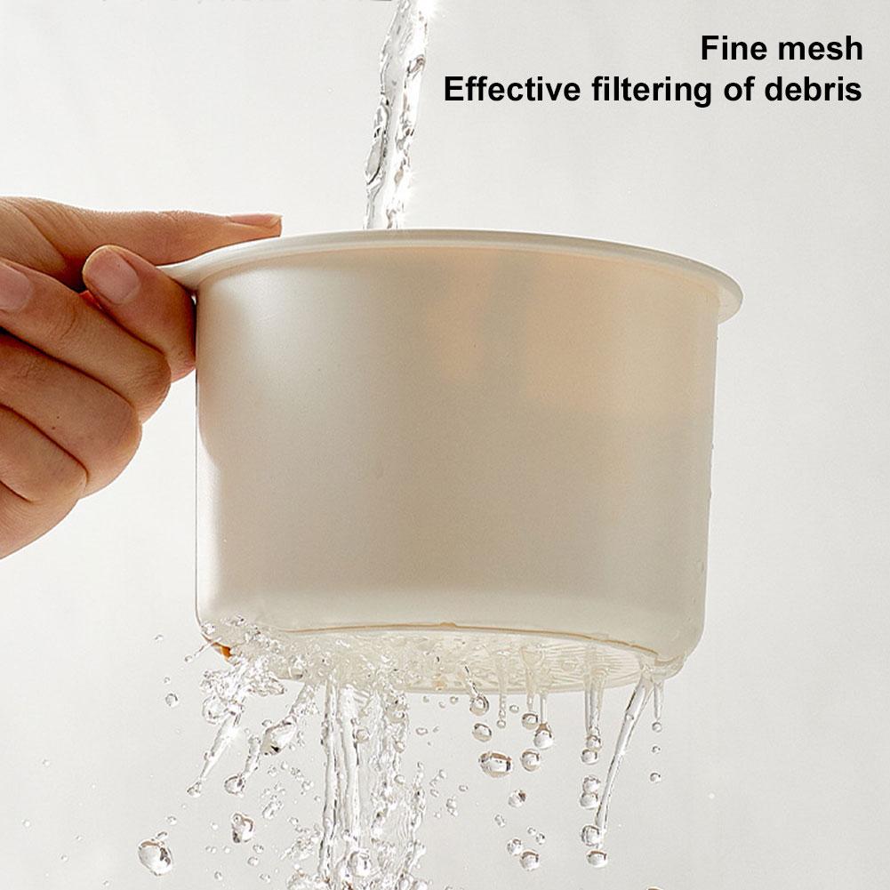 Sink Hanging Strainer Basket Kitchen Sink Food Waste Catcher Faucet Trash Filter Detachable for Vegetable Kitchen Garbage Tools