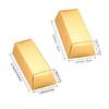 Decorative Gold Bar Candy Box for Home or Office Display and Small Item Storage