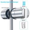 Shower head bracket, 18-25mm adjustable bracket