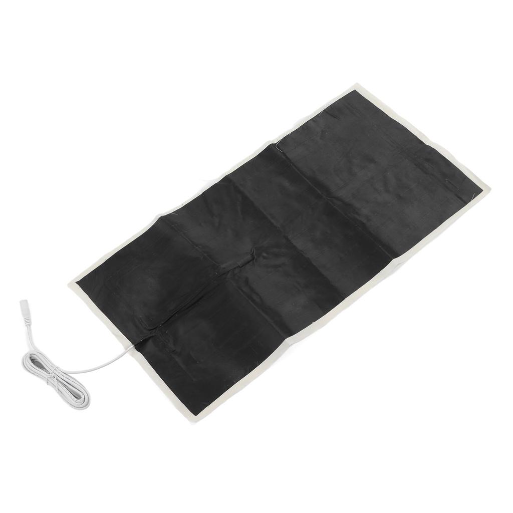 Termoforo Cuscino Riscaldante Elettrico 60x30cm DC 12V Connettore Femmina 5521 per Casa Sonno