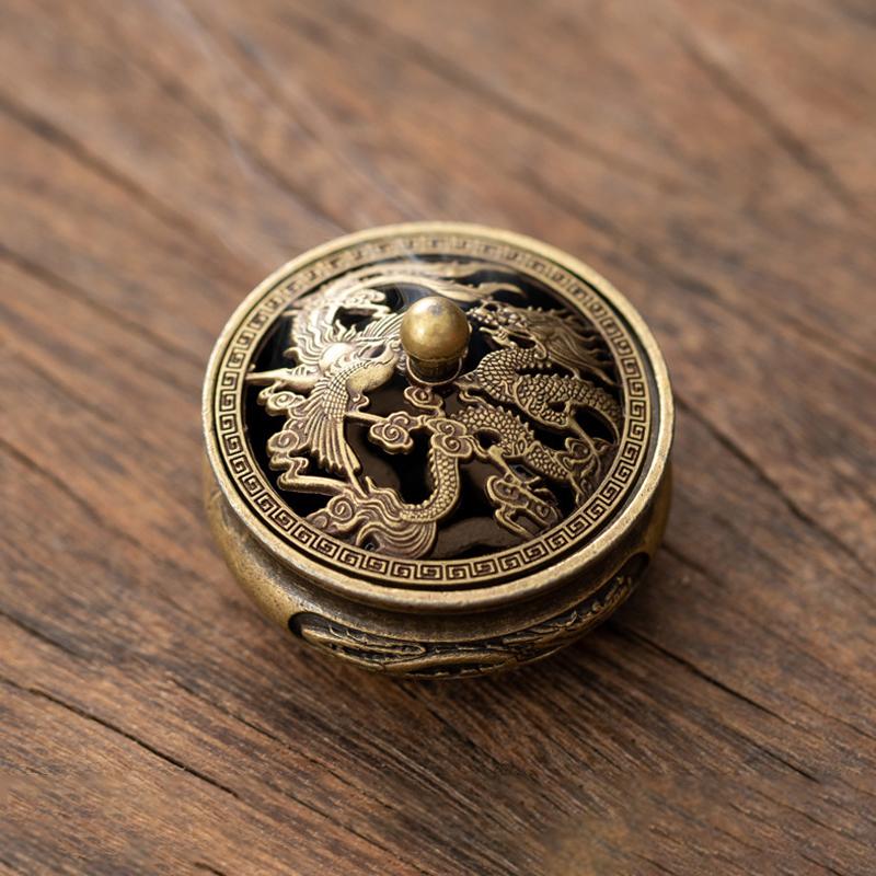 

Мини Сплавной Полый Подсвечник Вертикальная Подставка для Благовоний Украшение для Дома и Офиса Креативная Портативная Аромалампа подарок для мужчины