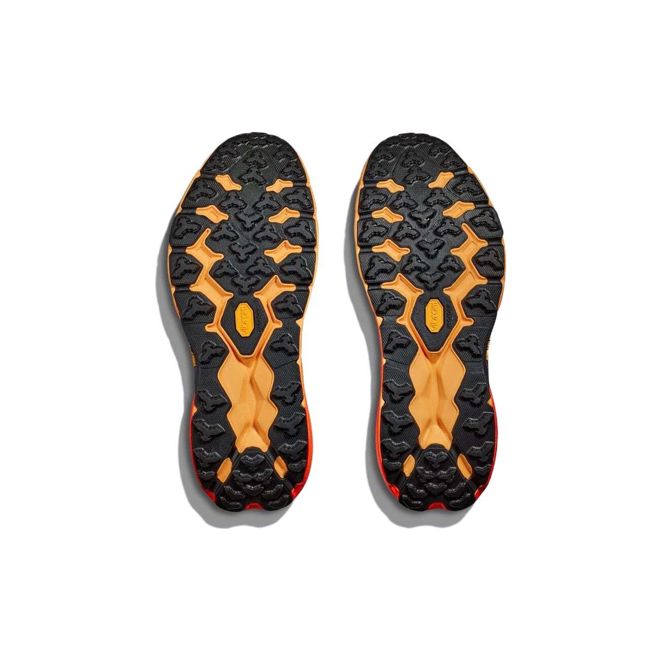 HOKA Speedgoat 5 Castlerock Flame Мужские кроссовки черные 1123157-CFLM 43 — фото 7