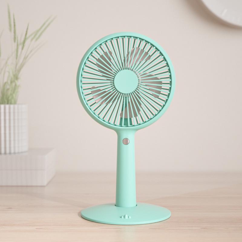 Mini Cartoon Desktop Air Cooler: USB-Powered Refrigeration & Humidifying Spray Fan