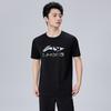 Li Ning Logo Loose Fit Quick Dry Short Sleeve T-Shirt Men Tops Black AHSU975-1